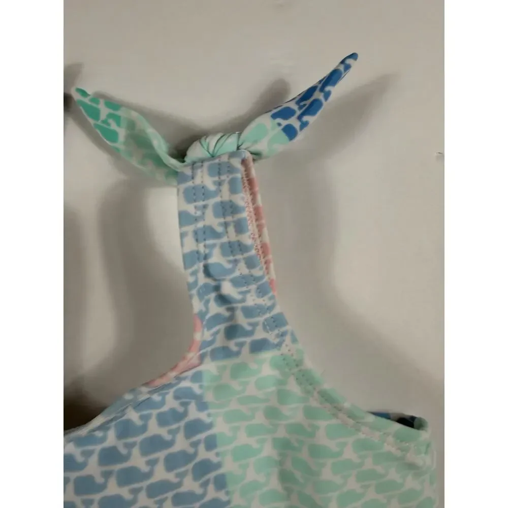 Vineyard Vines for Target Patchwork Whale One-Piece Swimsuit 18 months